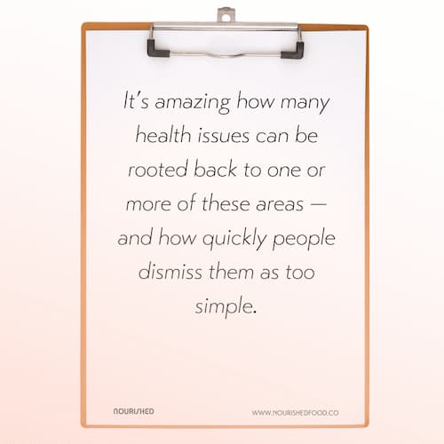 5 Non-Negotiable Areas of Focus for Long-Term Health